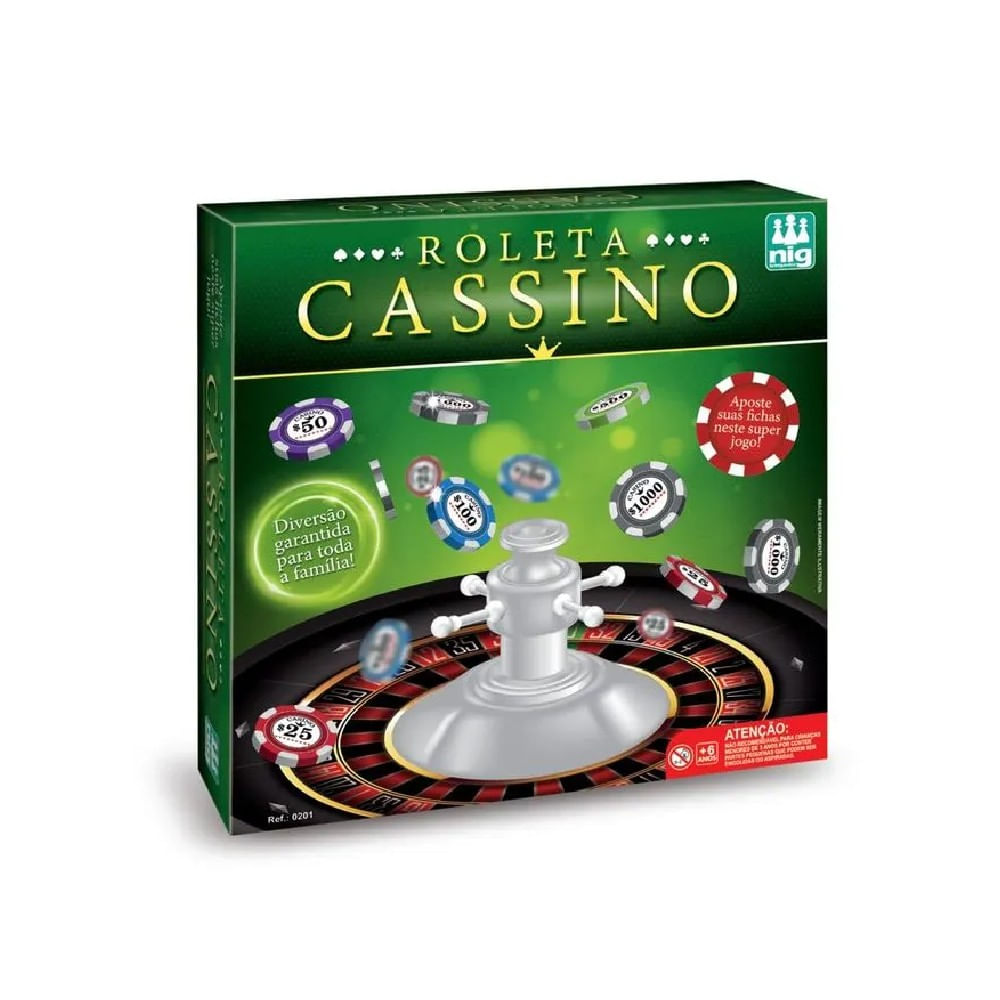 Jogo Roleta Cassino - Nig
